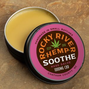 CBD for Relaxation in the form of our Rose Salve for topical use.