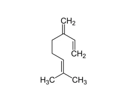 Chemical Structure of Myrcene